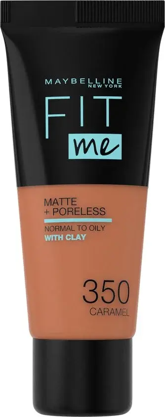 Maybelline Fit Me Matte + Poreless 350 Caramel - Nouveau Outlet