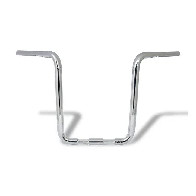 MCS 1-1/4" Ape Hanger Ressorts chromés de 17" de hauteur 88-11