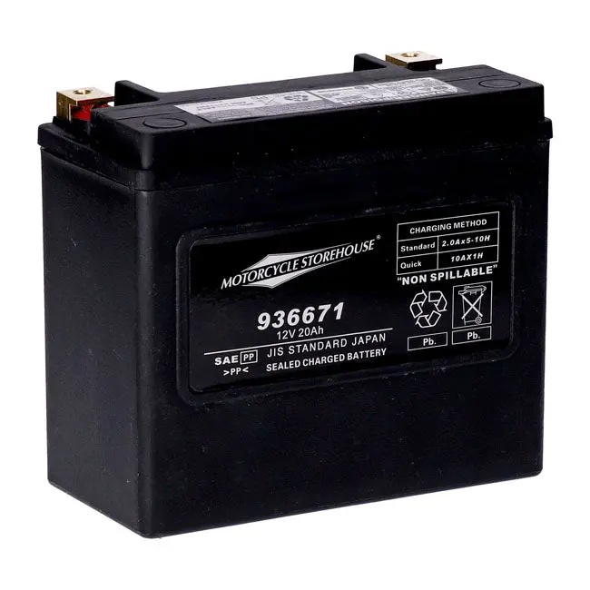 MCS Batterie AGM 12V 20Ah 320CCA