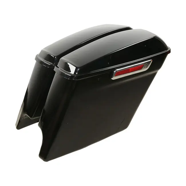MCS Sacoches rigides allongées de 5 pouces pour Harley