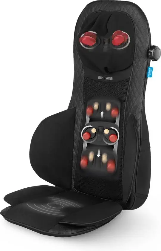 Medisana MCG 820 Shiatsu Massagekussen Zwart - Nieuw Outlet