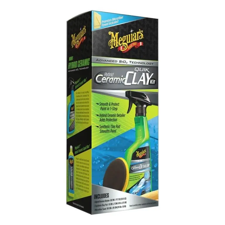 Meguiar’s® Kit de décontamination - Hybride céramique