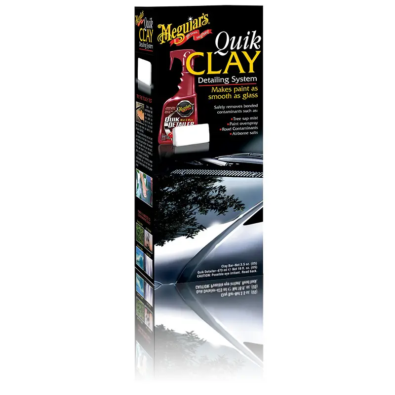 Meguiar’s® Kit Gomme décontamination Quick clay