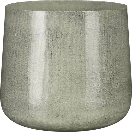 Mica Decorations Benson Cache-pot Métal Gris Clair - Nouveau Outlet