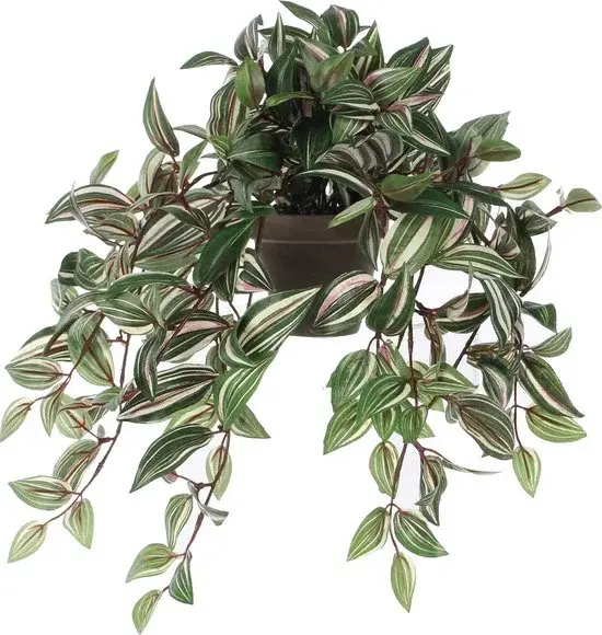 Mica Decorations Tradescantia Hangplant 45 cm Groen - Nieuw Outlet