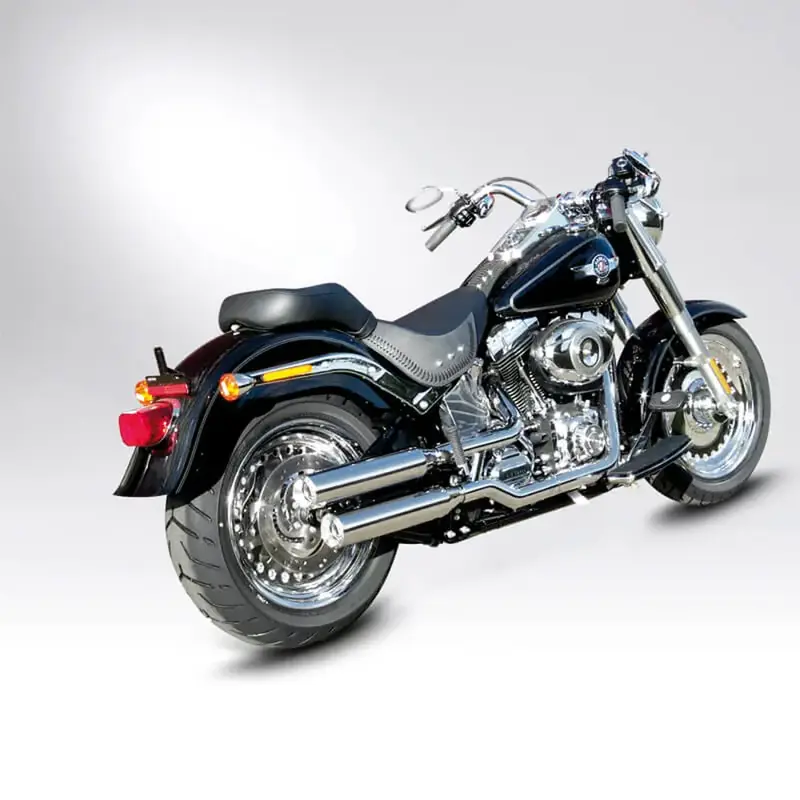Miller Montana Euro 3/4 Slip-On Mufflers pour Harley