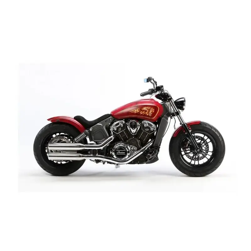 Miller Yuma Euro 3/4/5 Slip-On Mufflers for Indian