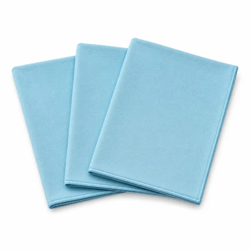 MILURY Lot de 3 chiffons pour fenêtres XXL 50x70cm