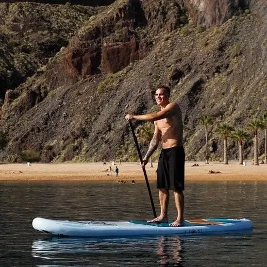MOAI 10'6 SUP Board Set Blauw 320x81x15cm - Nieuw