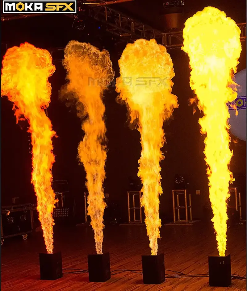 Moka SFX Flame Genius DMX512 Vuurmachine EU - Nieuw