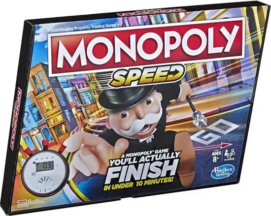Monopoly Turbo Jeu de société Carton - Neuf Outlet