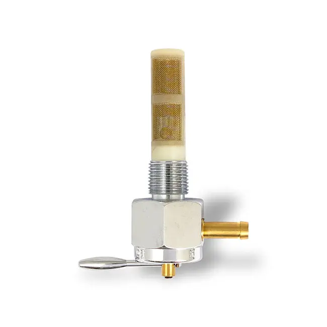 Monster-Show Petcock Hex Right Outlet 3/8" NPT 22mm