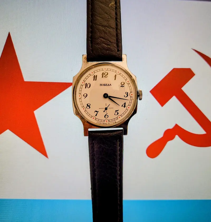 Montre mecanique POBEDA ancienne soviétique, super collector (Bij 3)