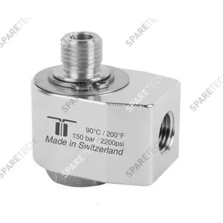 Mosmatic Raccord Tournant Équerre 90° MF1/4"