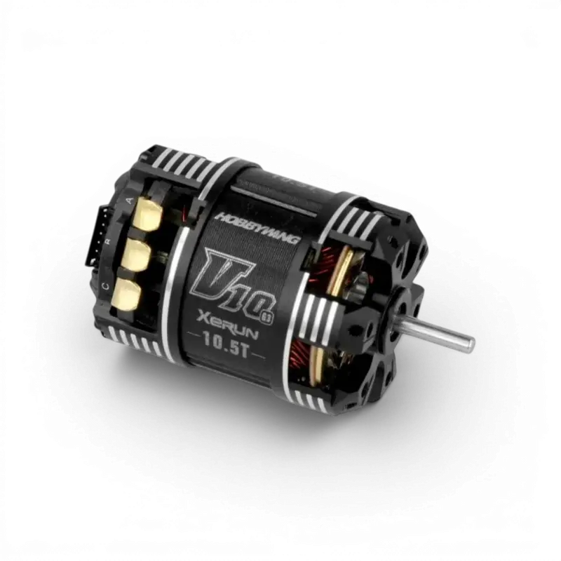 Moteur Xerun V10 Brushless G3 4500kV (2-3s) 10.5T Sensored