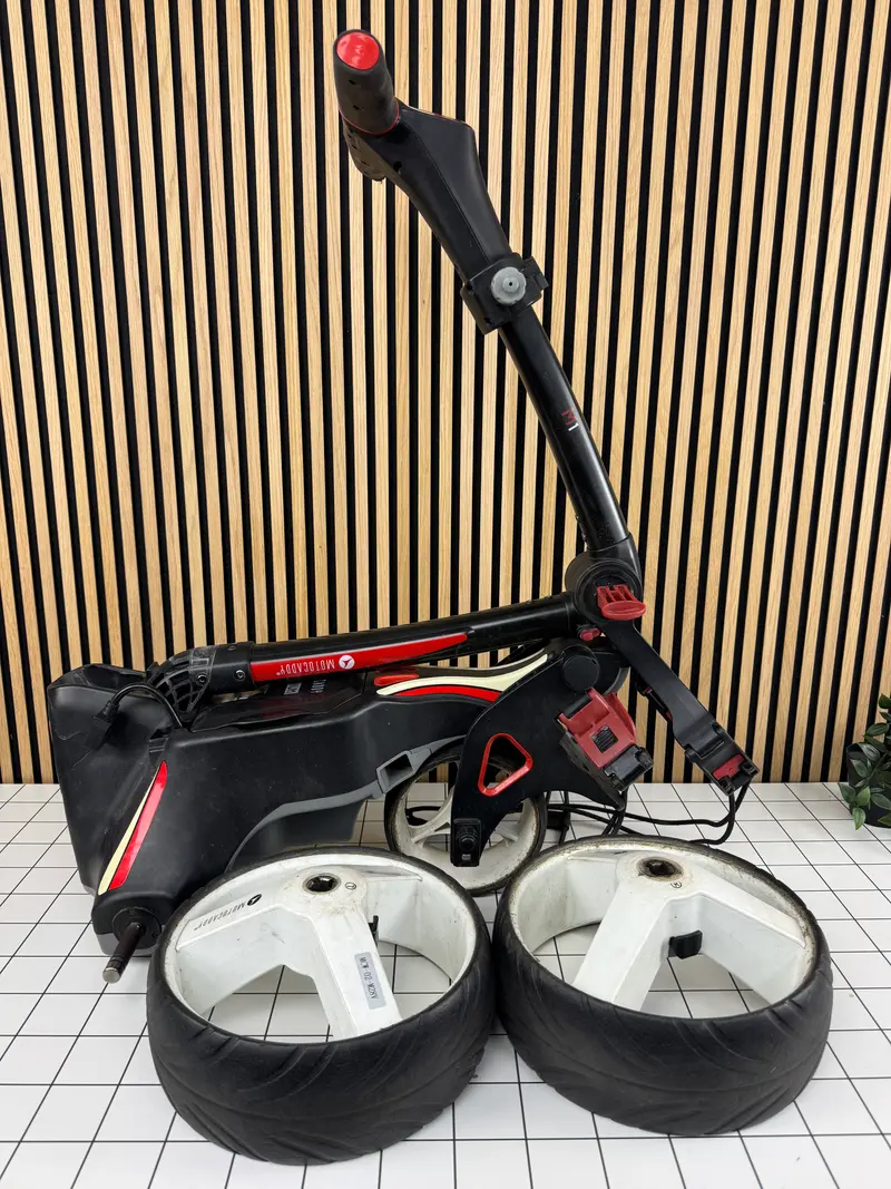 Motocaddy M1 PRO Elektrische Golftrolley Zwart - Goed