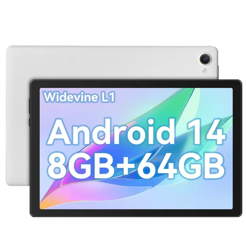 Mouikei C11 10 Inch Android 14 Tablet 64GB Zwart - Nieuw