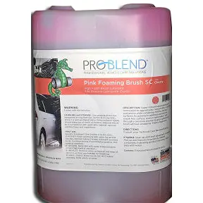 Mousse brosse rose concentrée | bidon 5 gallons | brosse LSS | lubrifiante