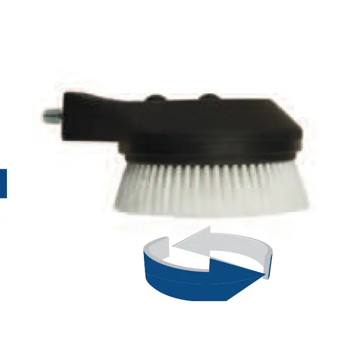 Mousse éjectable épaississant pour brosses