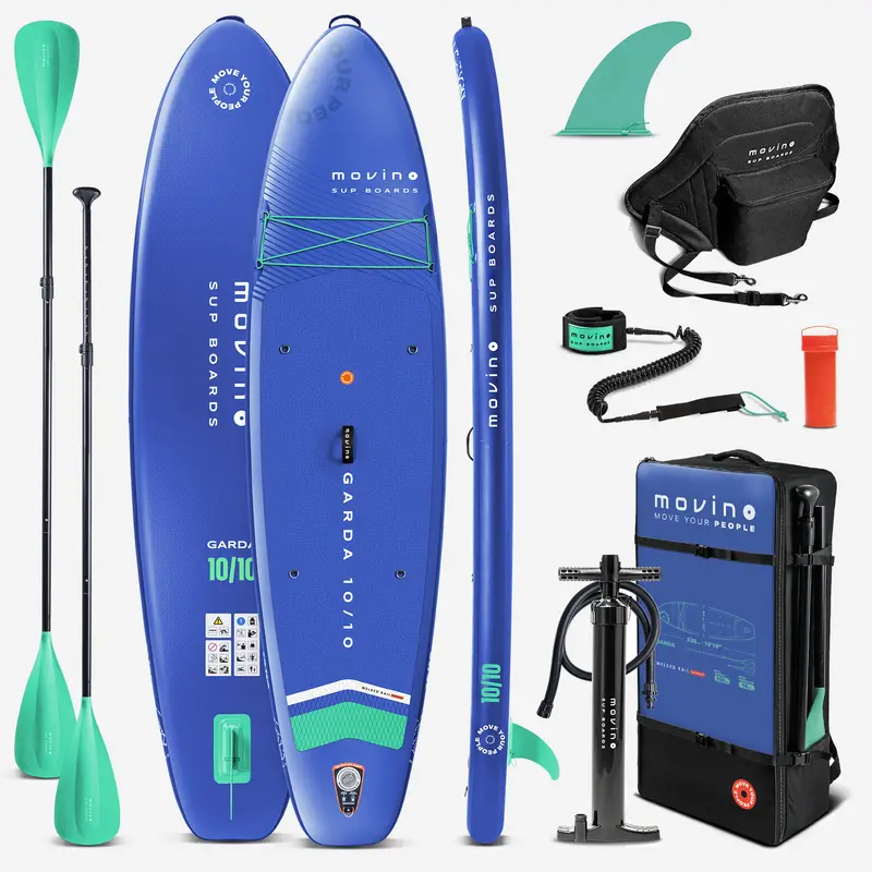 Movino GARDA Allround 10'10'' (bleu-vert menthe)