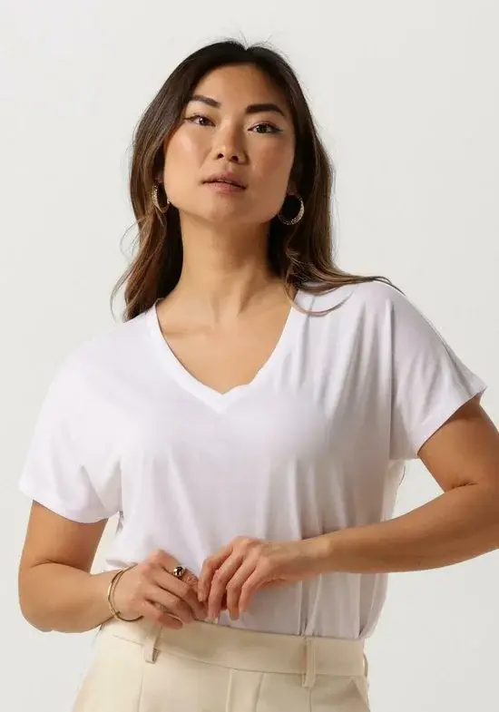 MSCH Copenhagen | Mschfenya Modal V Neck Tee | Femme | S/M