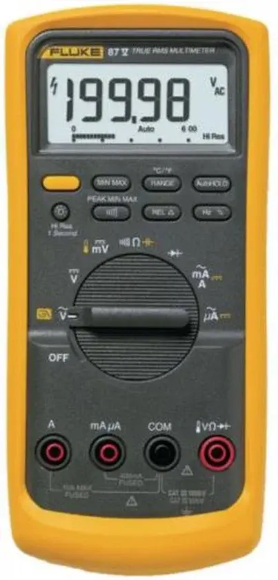 Multimètre industriel True-RMS Fluke 87-V/EUR 1000V 10A - Occasion