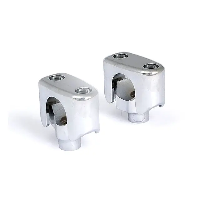 Nacelle Fat Bar Rehausseur de guidon Chrome