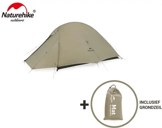 Naturehike Cloud Up 1 PRO Tente Dôme Sable Lunaire - Nouvelle Outlet
