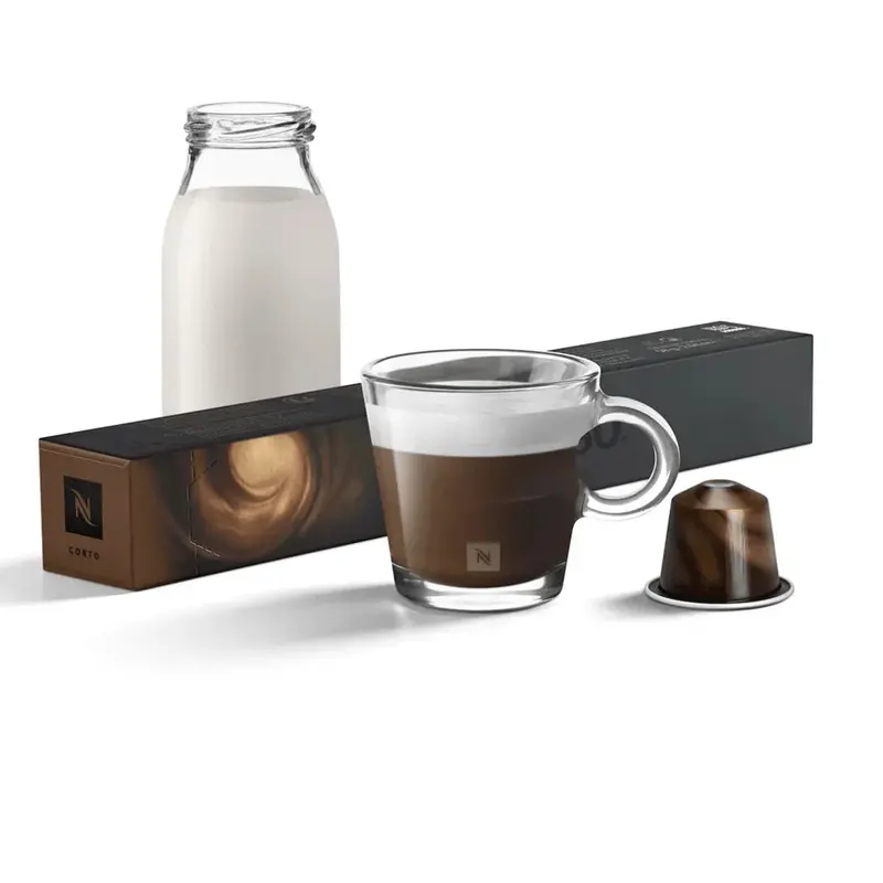 Nespresso Corto Koffiecapsules 10 stuks - Nieuw Outlet