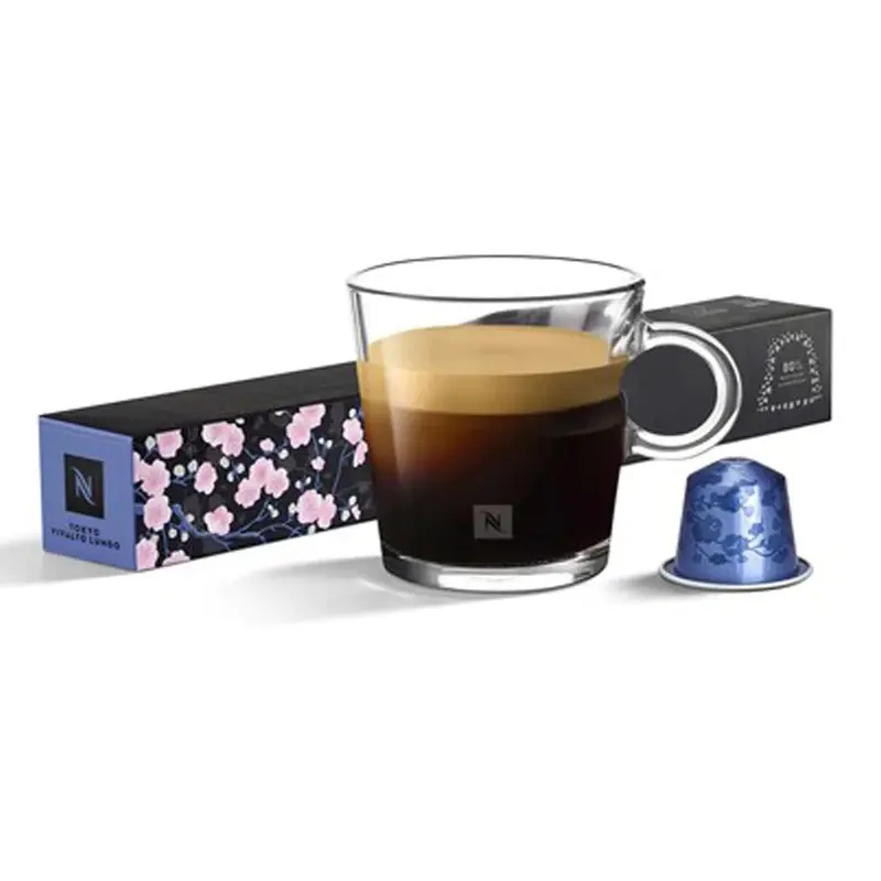 Nespresso Tokyo Vivalto Lungo Capsules 10 stuks - Nieuw Outlet