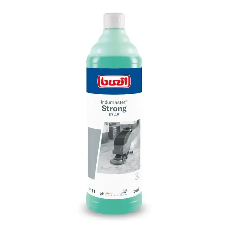 Nettoyant industriel très alcalin Buzil Indumaster Strong IR45 1l