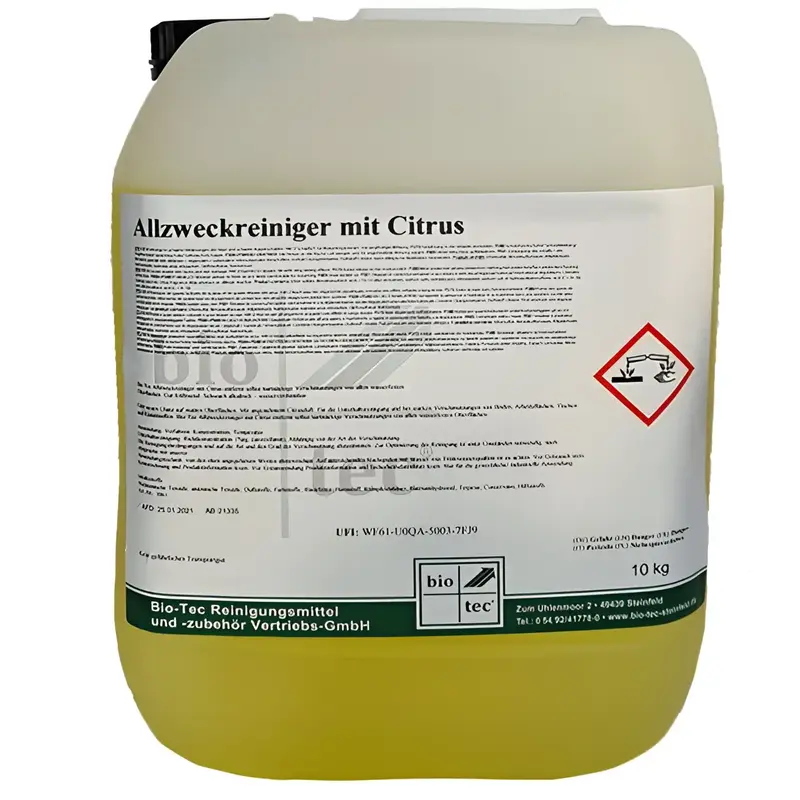 Nettoyant multi-usages certifié halal Bio-Tec Citrus 10l