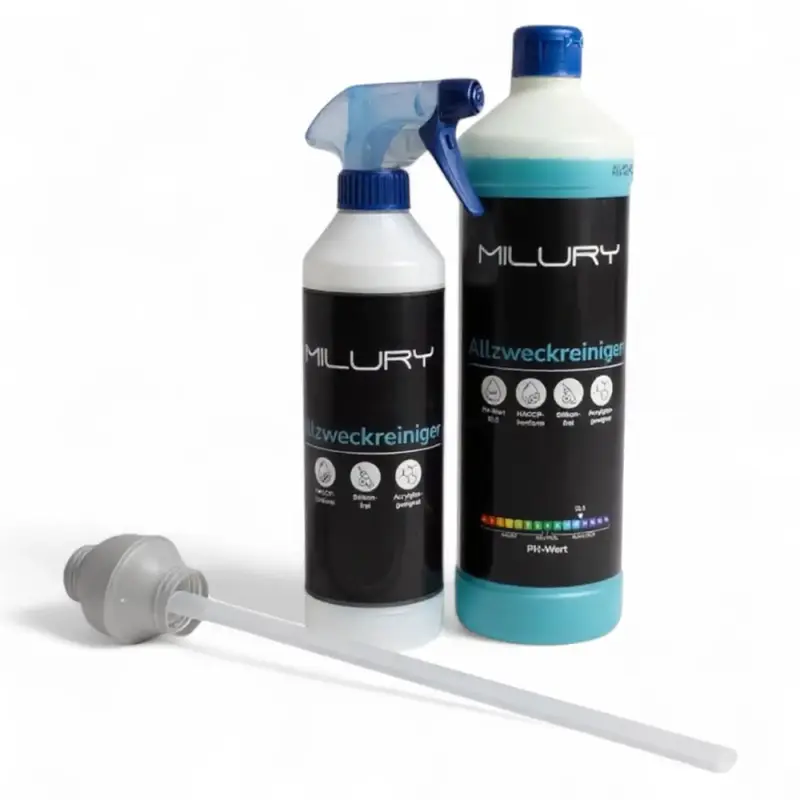 Nettoyant polyvalent MILURY – ensemble avec flacon pulvérisateur & bille doseuse 20 ml