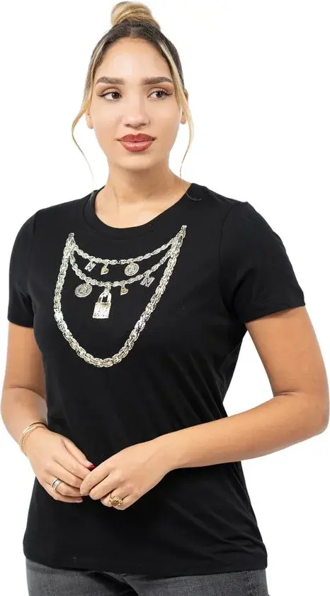 Nikkie | T-shirt Bling | Femme | S
