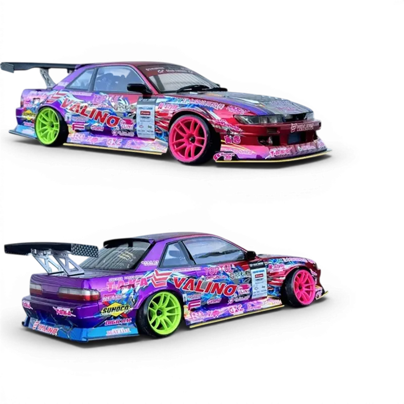 NISSAN 240SX SILVIA S13 NAOKI NAKAMURA 2024 1-10 BODY SET + Décoration