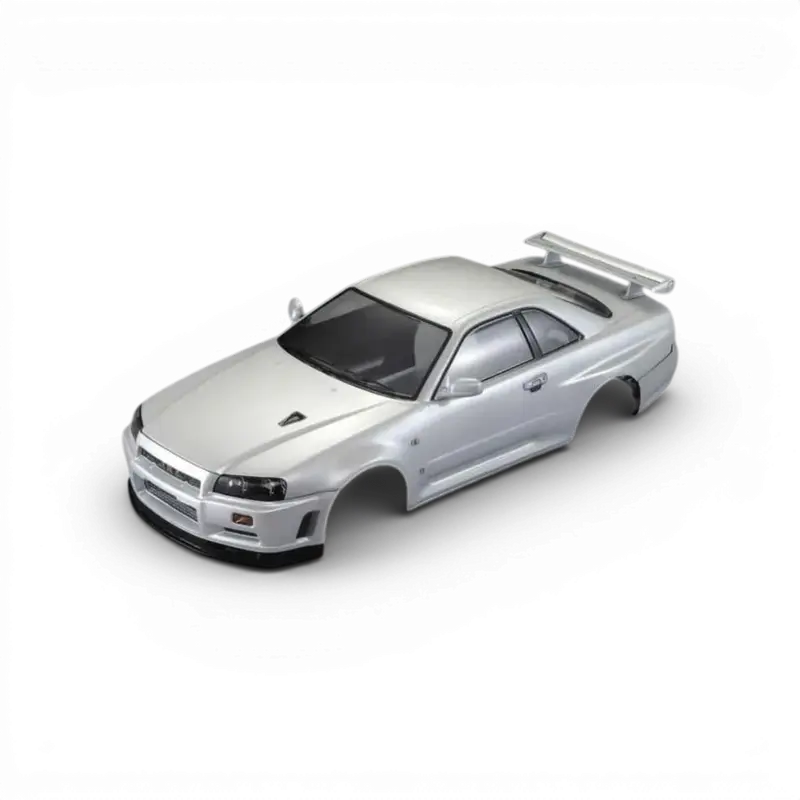 Nissan skyline R34 GTR Blanc perle