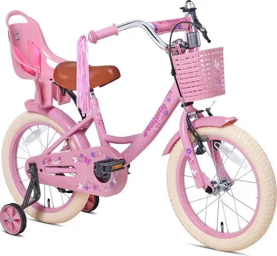 Nogan Butterfly Vélo Rose 16 Pouces - Neuf Outlet