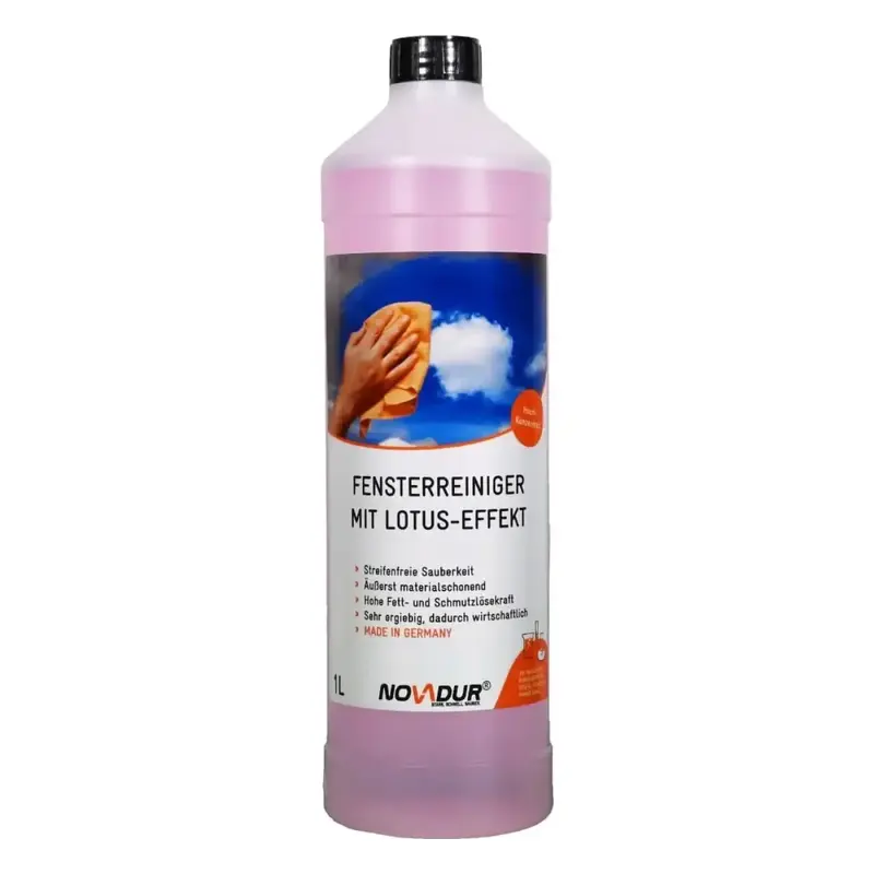 NOVADUR nettoyant vitres avec effet lotus concentré