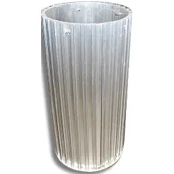Noyau aluminium 10' x 28' pour brosse canal C - Robustesse garantie