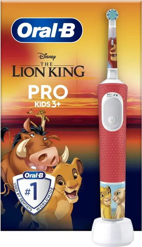 Oral-B Pro Kids Roi Lion Extra Doux - Brosse à dents électrique Neuf