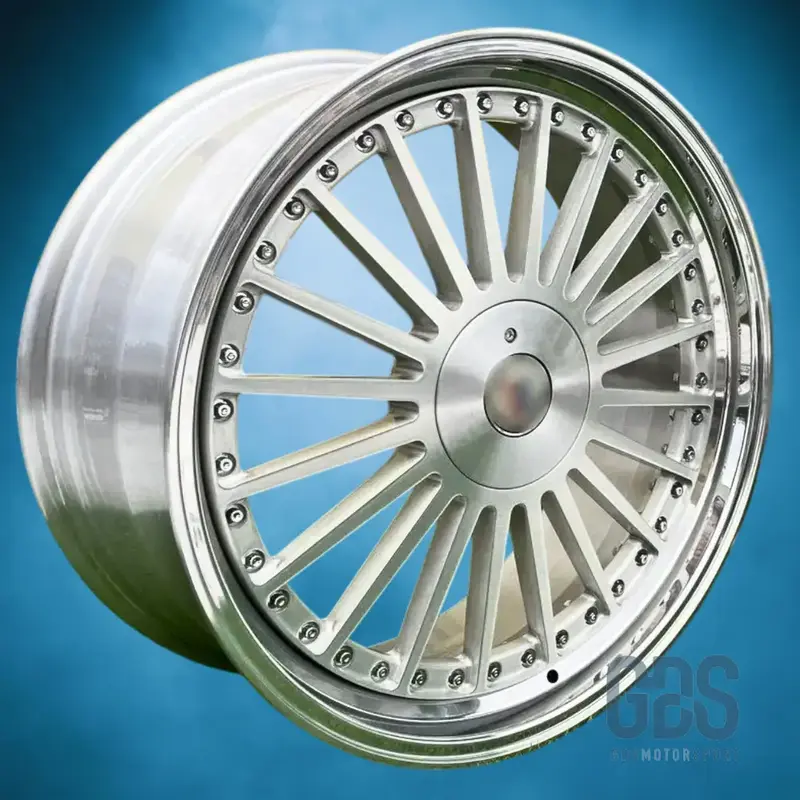 Pack 4 jantes Style Alpina Classic Forgé Bipartie BMW R21" X 9" ET25 X 10,5" ET37