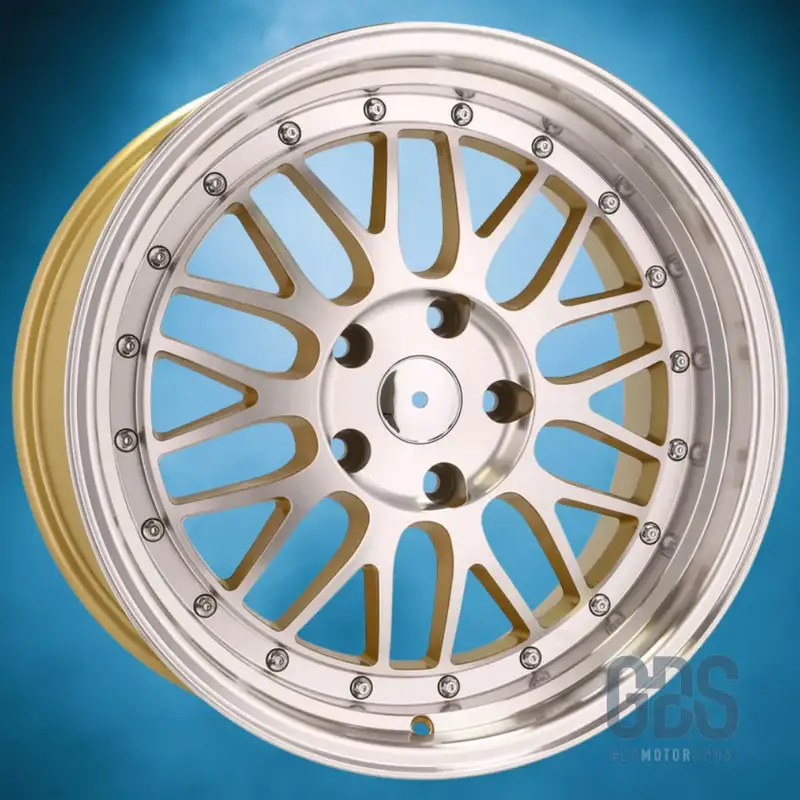 Pack 4 jantes style BBS LM Doré BMW R18" X 8" ET35