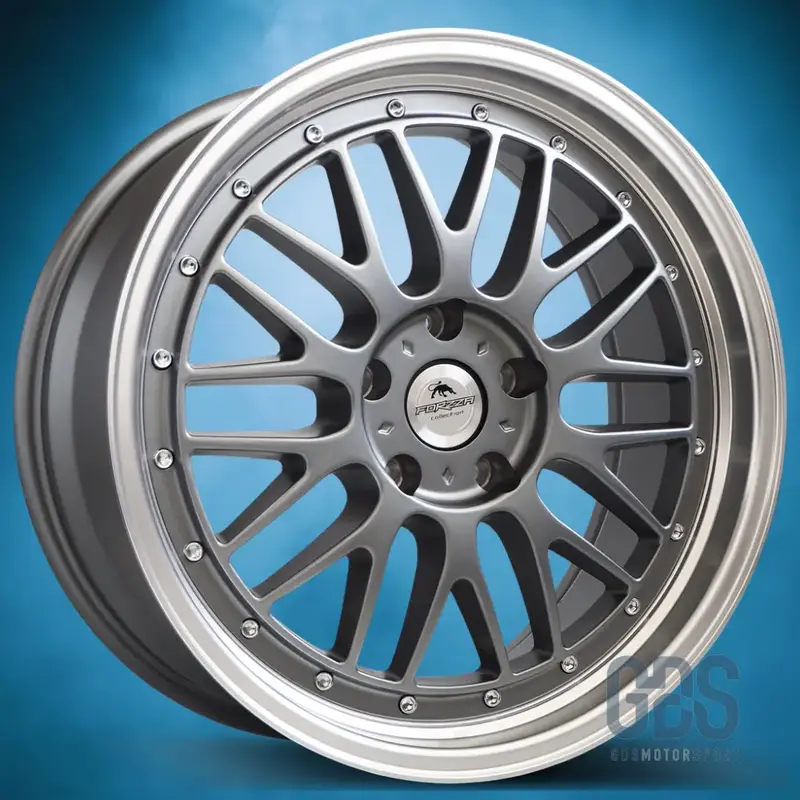 Pack 4 jantes style BBS LM FORZZA Gris Metalique BMW R19" X 8,5" ET35 X 9.5" ET35