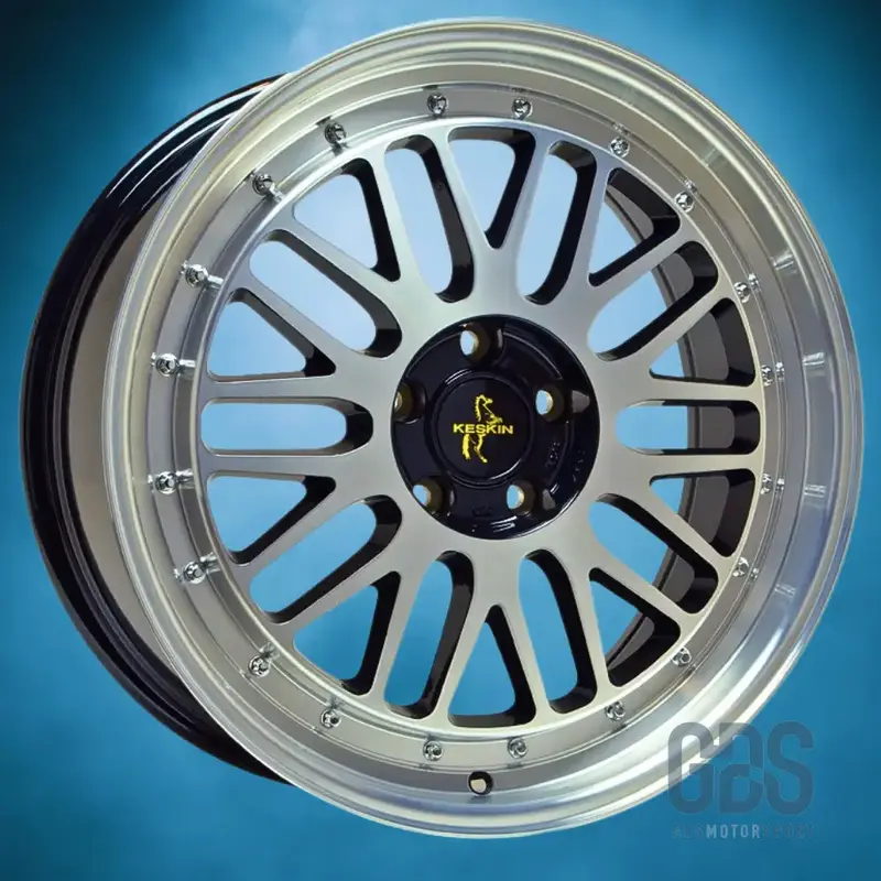 Pack 4 jantes style BBS LM KESKIN fond Noir BMW R19" X 7.5" ET35