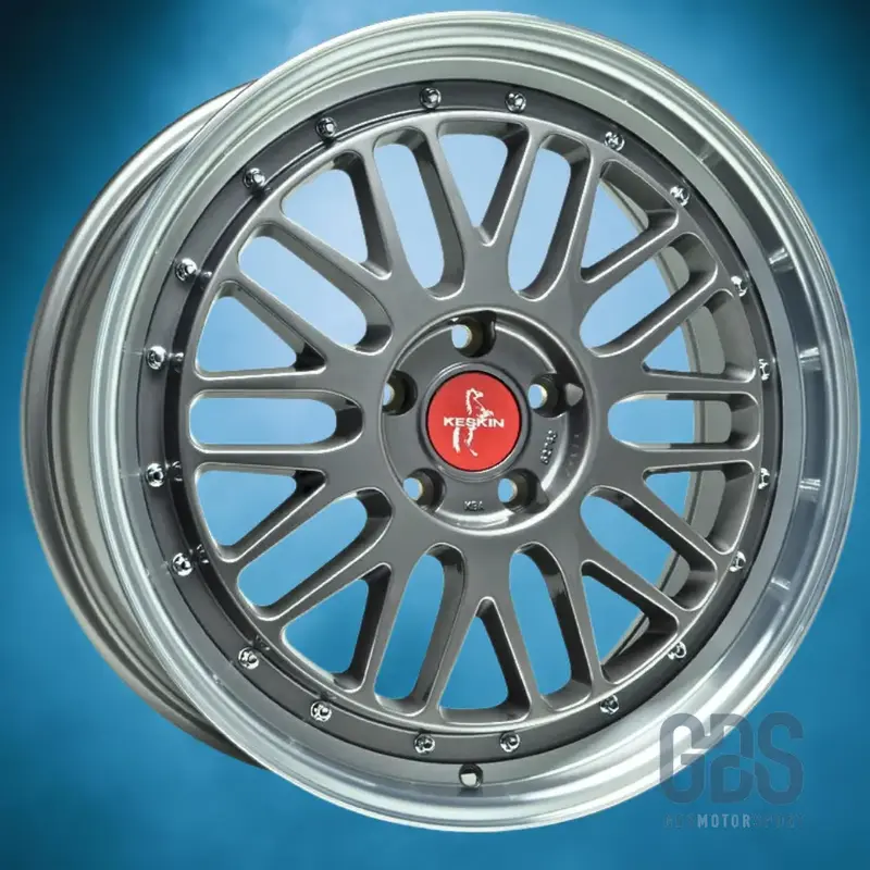 Pack 4 Jantes Style BBS LM KESKIN Gris Métallique BMW 20" x 8.5" ET35