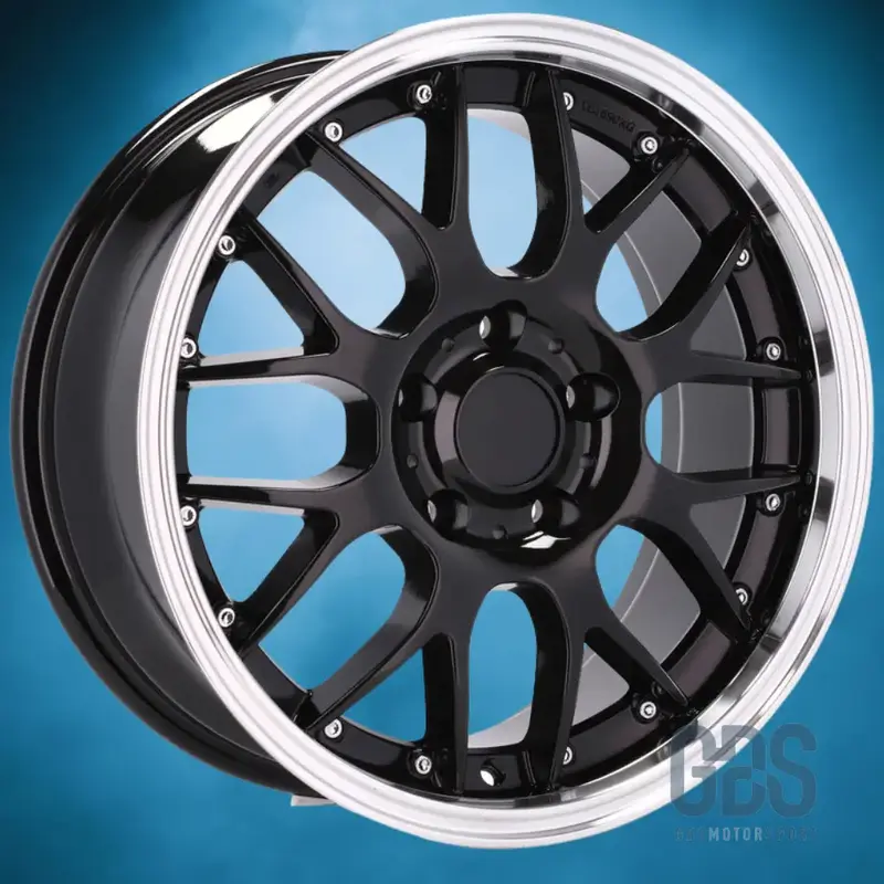 Pack 4 jantes style BBS RS-GT Noir BMW R17" X 7.5" ET35