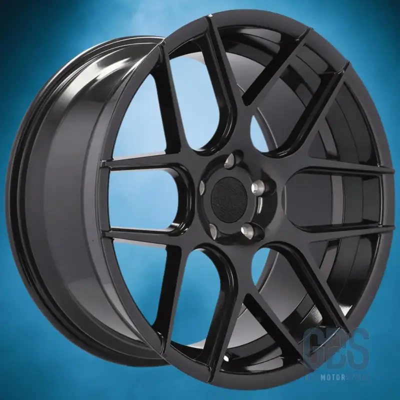 Pack 4 jantes Style Concave Haxer HX022 Noir BMW R18" X 9" ET20 X 10" ET15