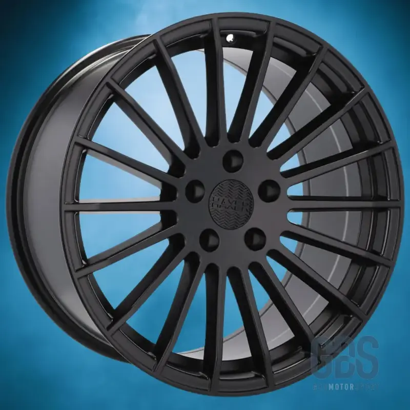 Pack 4 Jantes Style Hamann Haxer HX010 Noir Mate BMW 20" x 8.5" ET33 x 9.5" ET38