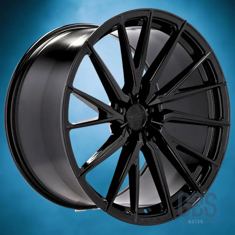 Pack 4 Jantes Style HF-4T Haxer HX06F Noir BMW 20" x 8.5" ET33 x 10" ET40