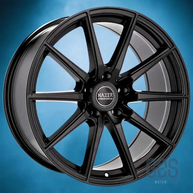 Pack 4 jantes Style Proline Haxer HX034 Noir BMW R19" X 9" ET33 X 10" ET35
